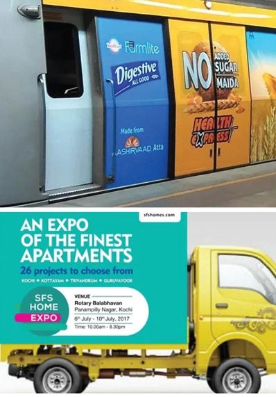 Vehicle Branding, Railway and Metro Ads